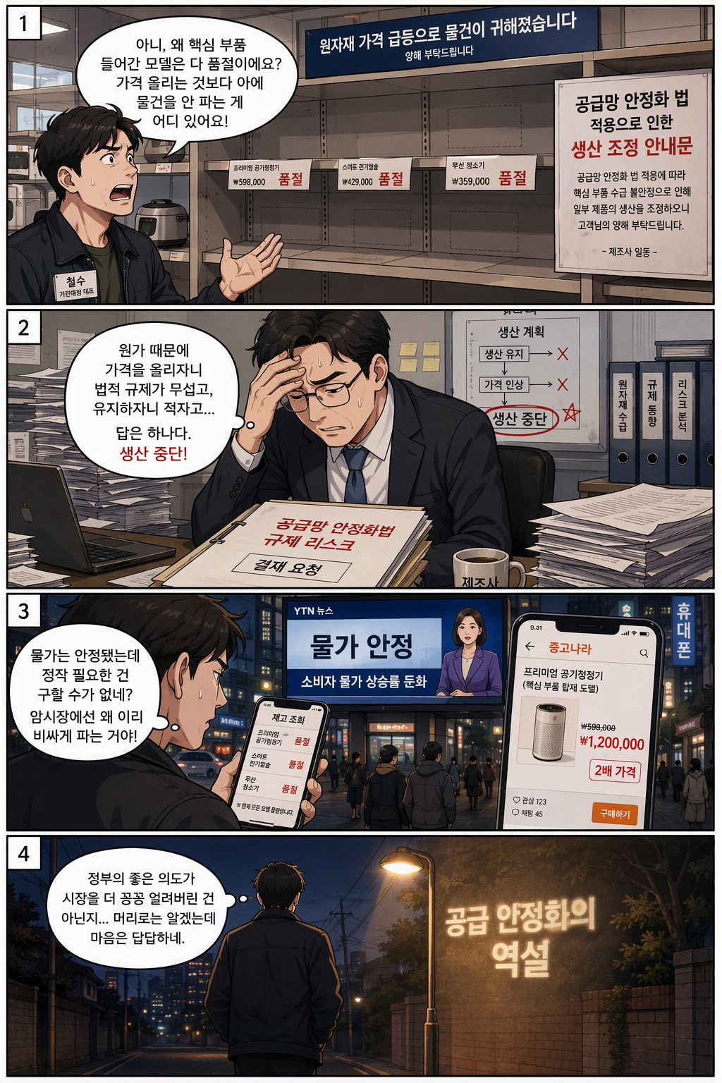 경제안보를 위한 공급망 안정화 지원 기본법 일부개정법률안 웹툰 1