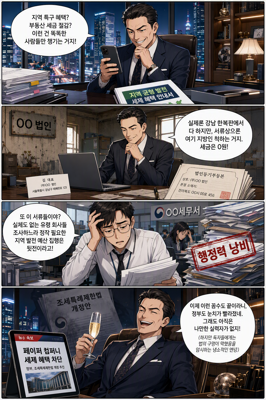 조세특례제한법 일부개정법률안 웹툰 1