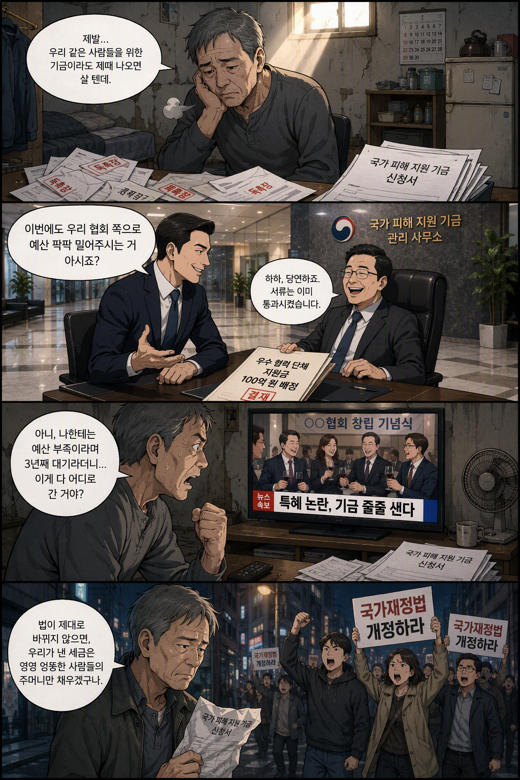 국가재정법 일부개정법률안 웹툰 1