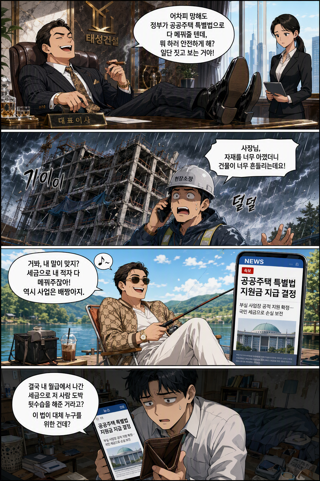 공공주택 특별법 일부개정법률안 웹툰 1