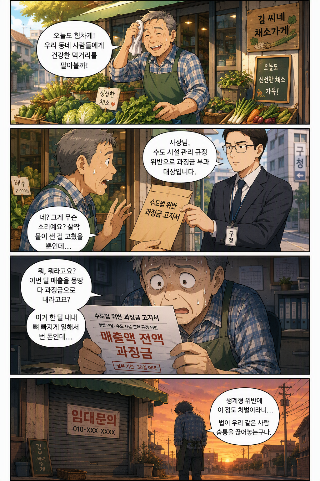 수도법 일부개정법률안 웹툰 1