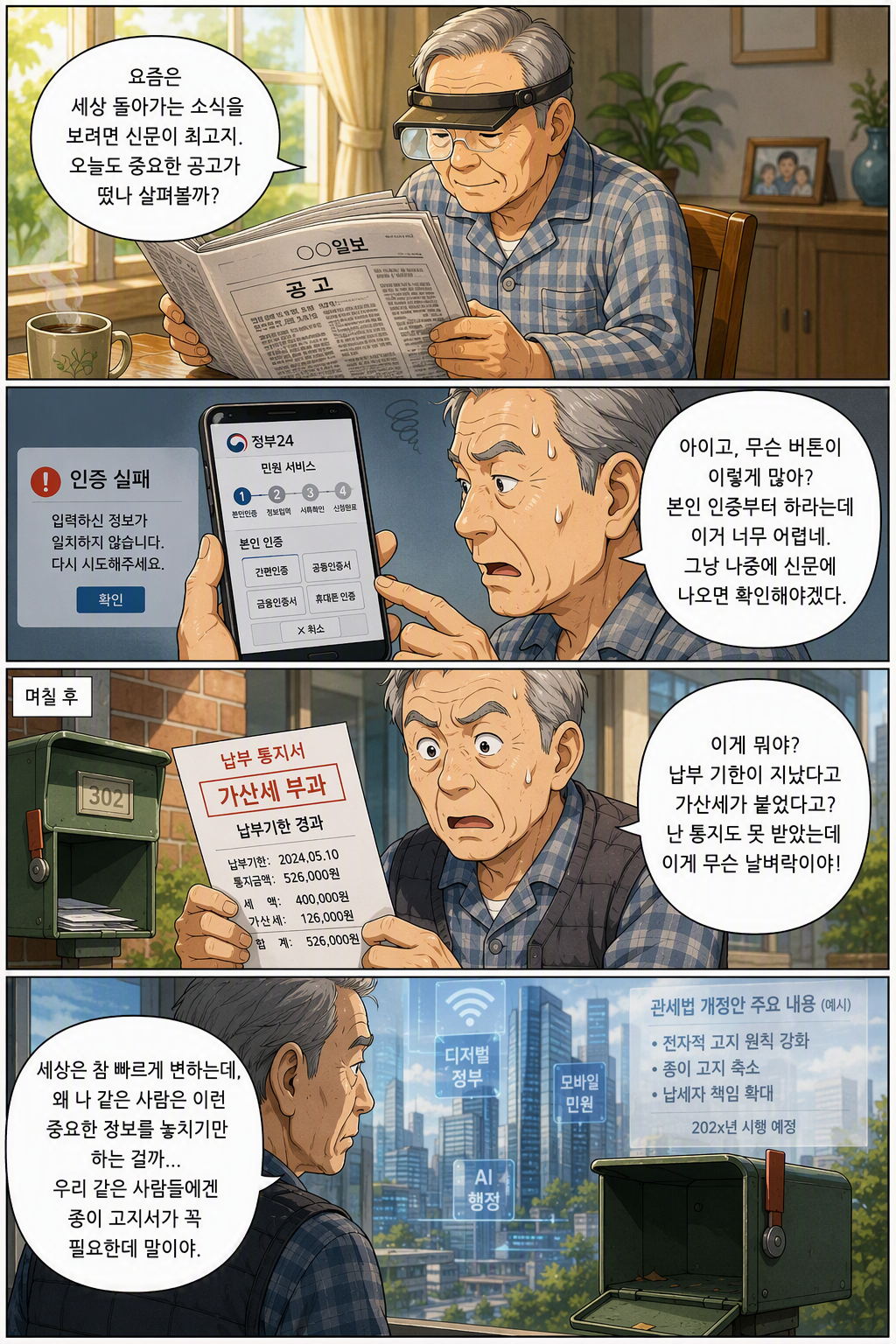 관세법 일부개정법률안 웹툰 1
