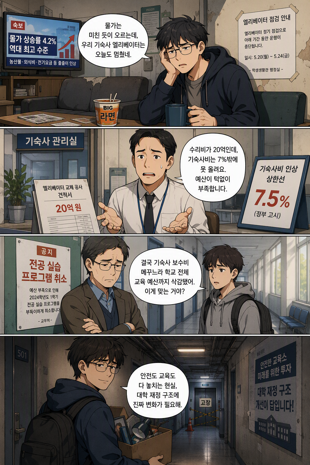 고등교육법 일부개정법률안 웹툰 1