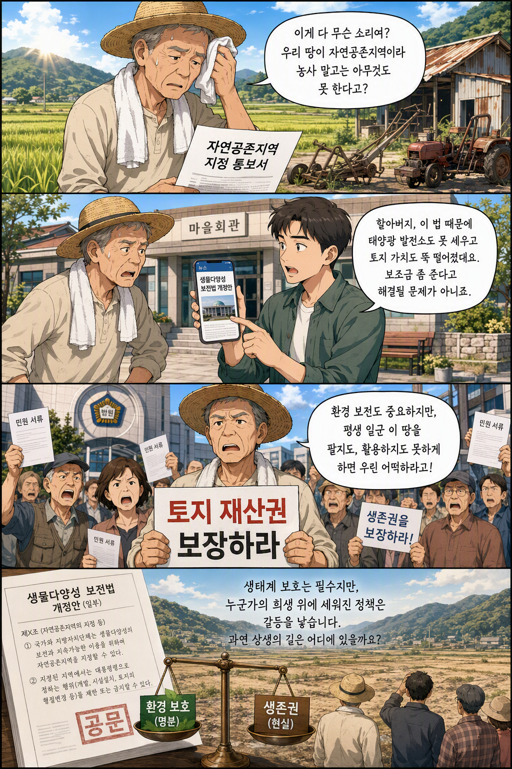 생물다양성 보전 및 이용에 관한 법률 일부개정법률안 웹툰 1