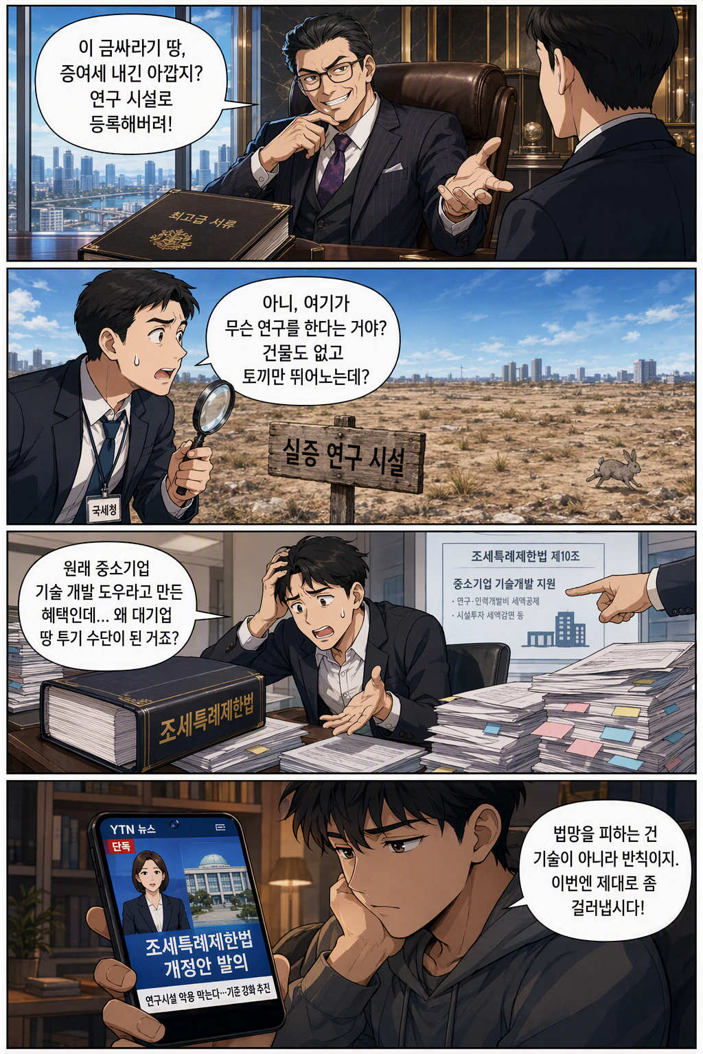 조세특례제한법 일부개정법률안 웹툰 1