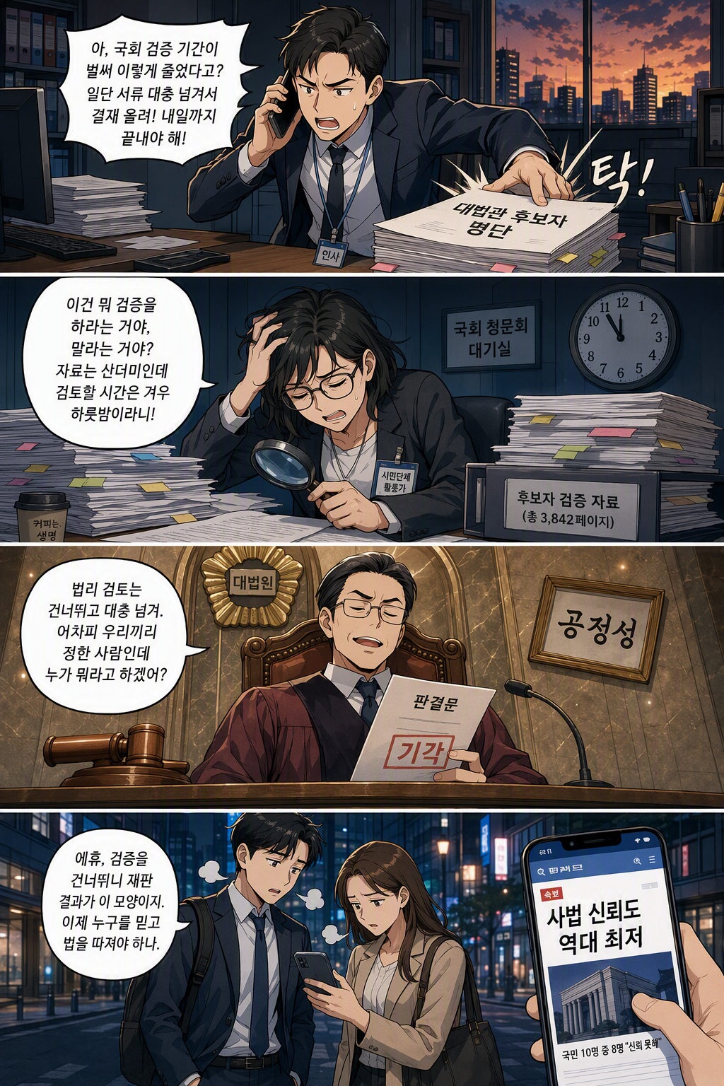 법원조직법 일부개정법률안 웹툰 1