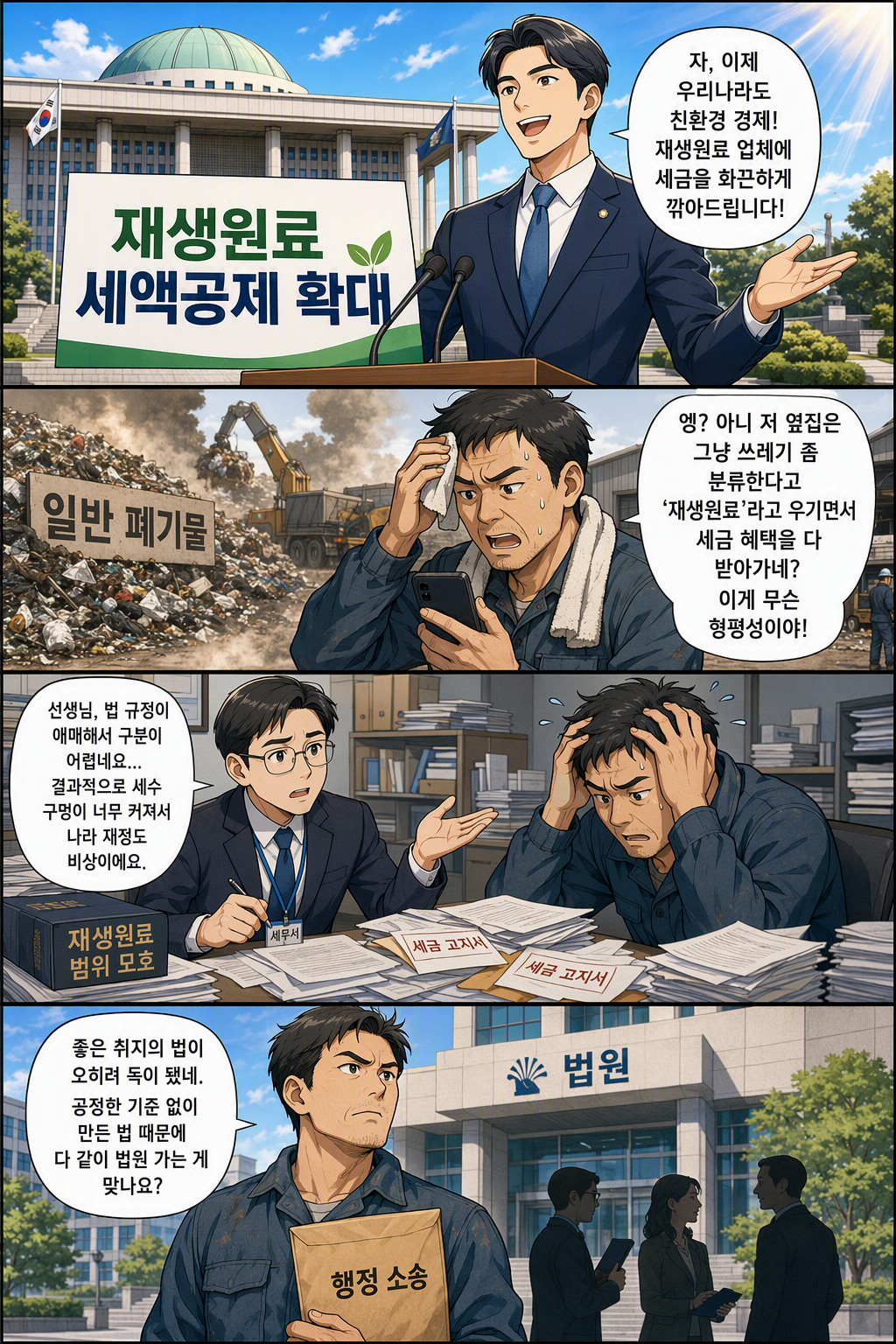 조세특례제한법 일부개정법률안 웹툰 1