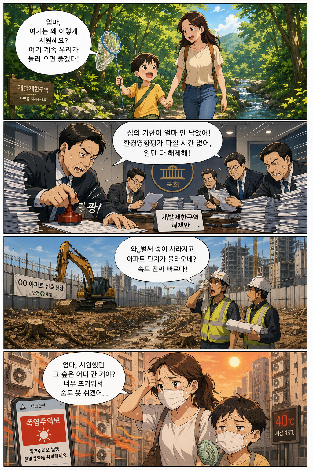 개발제한구역의 지정 및 관리에 관한 특별조치법 일부개정법률안 웹툰 1