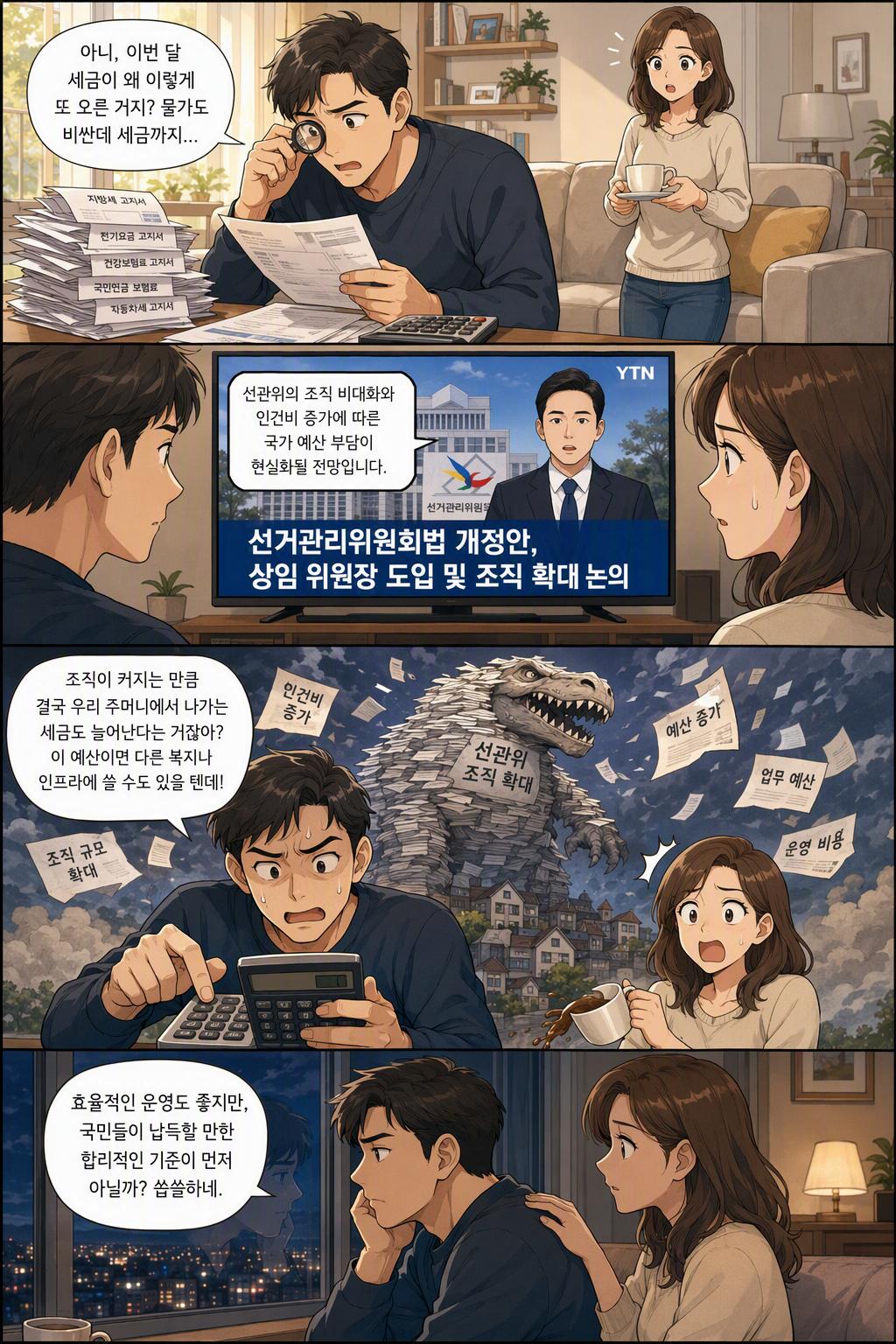 선거관리위원회법 일부개정법률안 웹툰 1