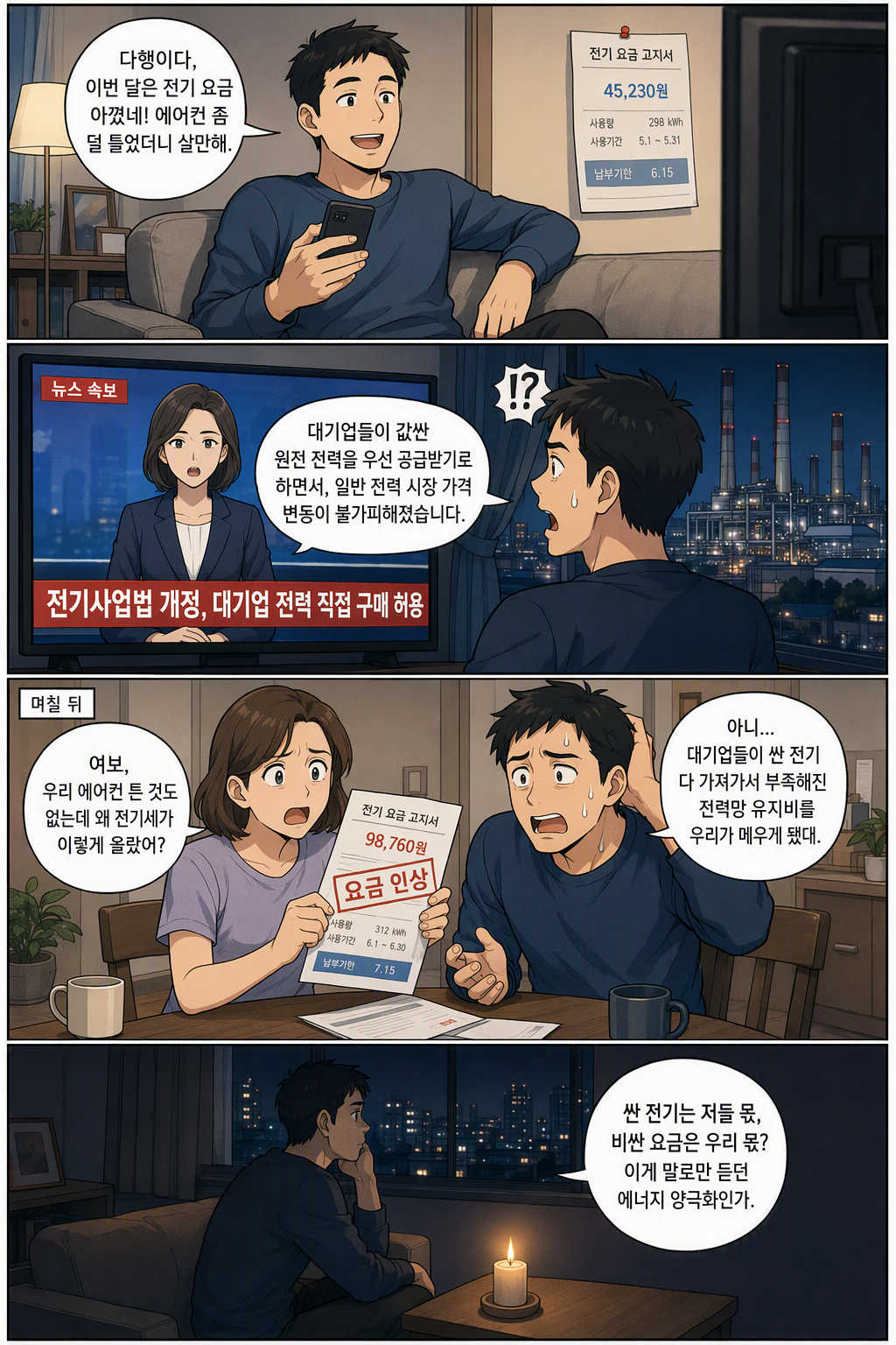 전기사업법 일부개정법률안 웹툰 1