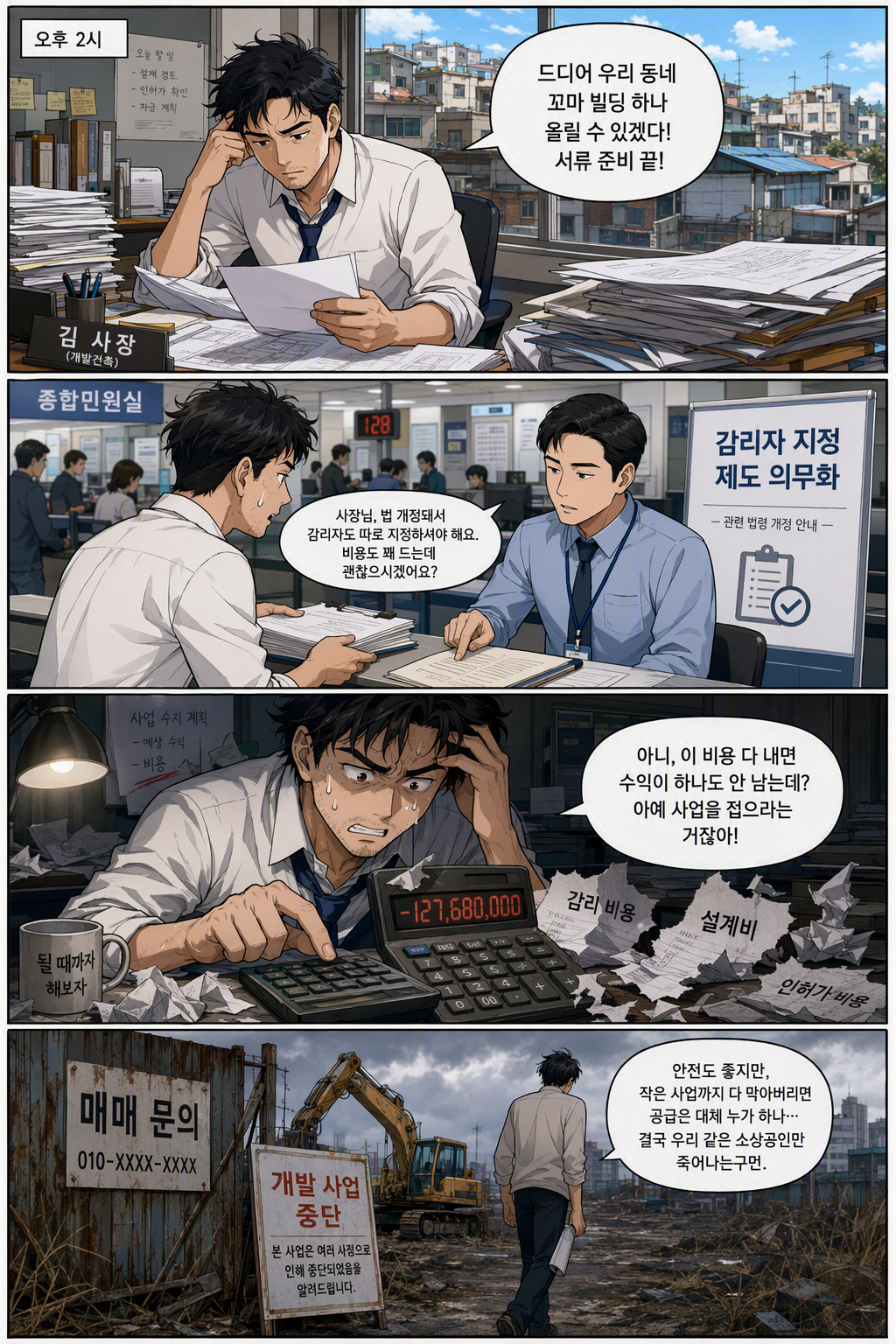 국토의 계획 및 이용에 관한 법률 일부개정법률안 웹툰 1