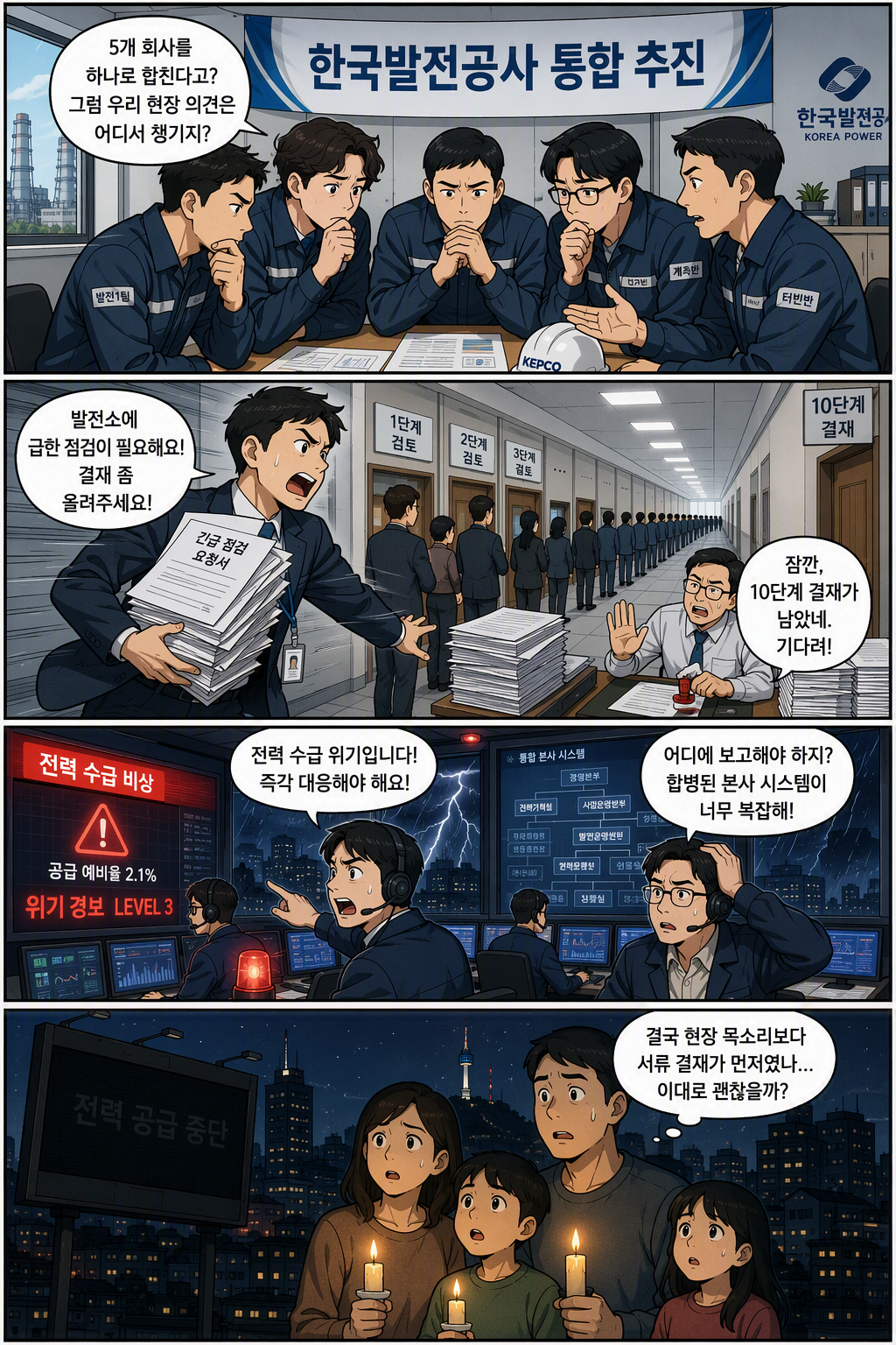 한국발전공사법안 웹툰 1