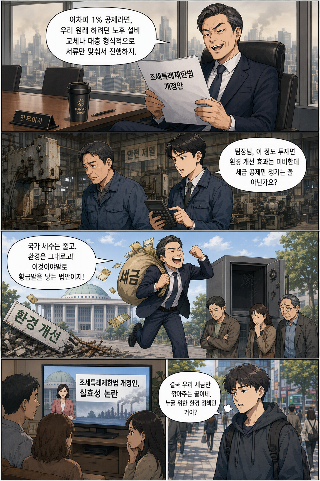 조세특례제한법 일부개정법률안 웹툰 1