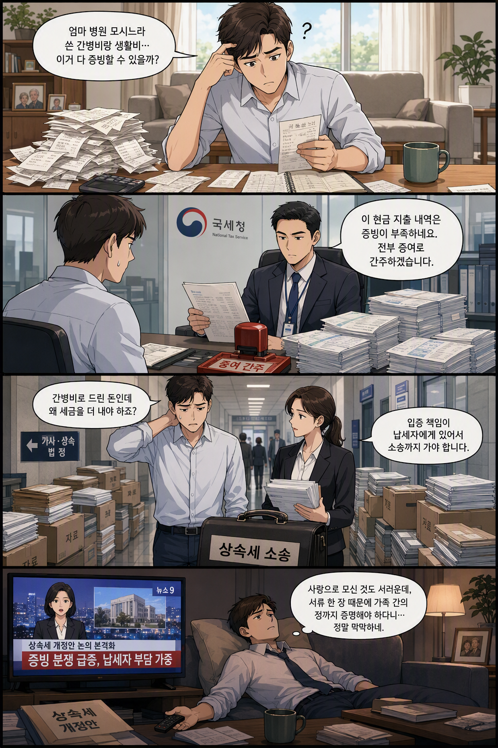 상속세 및 증여세법 일부개정법률안 웹툰 1