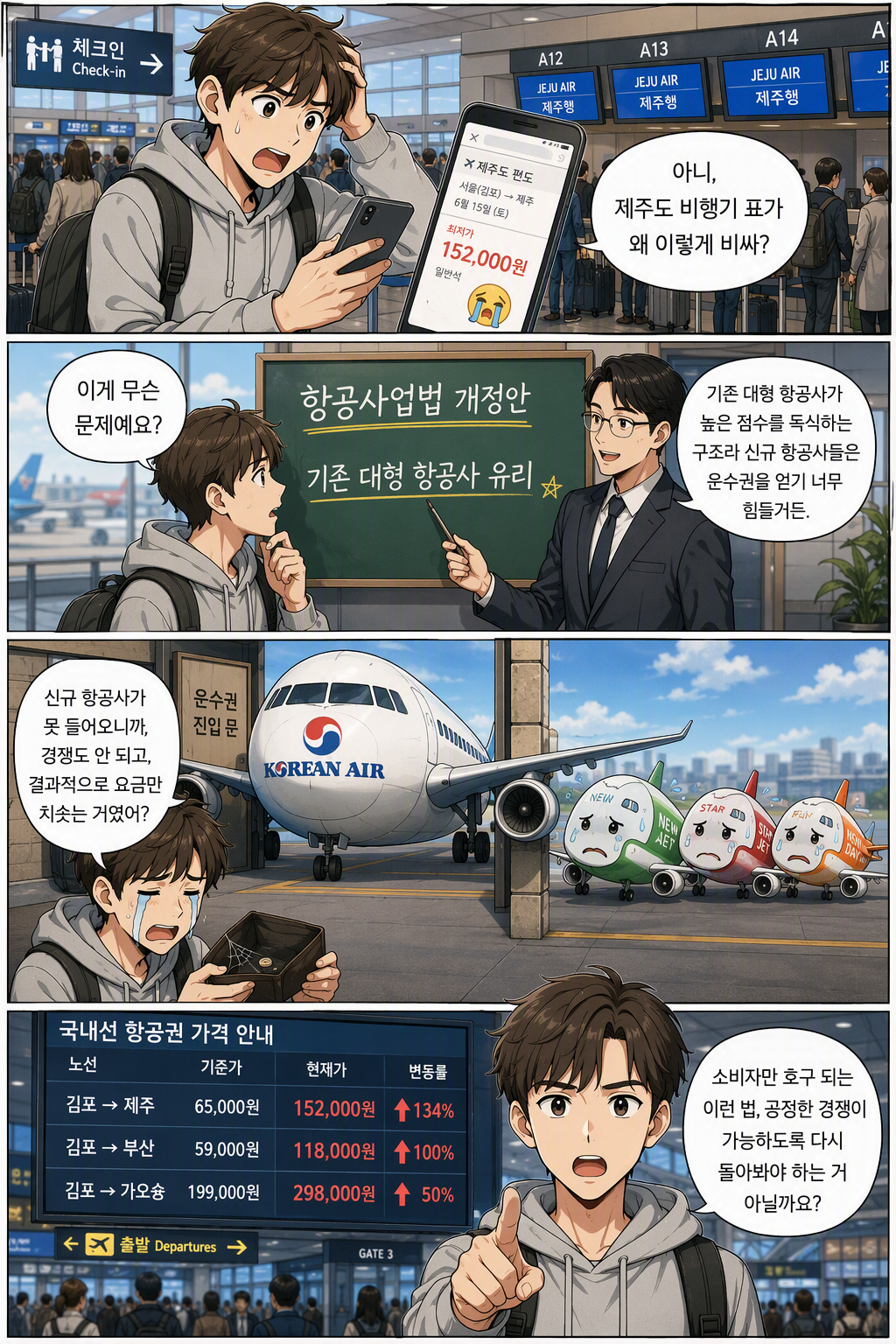 항공사업법 일부개정법률안 웹툰 1