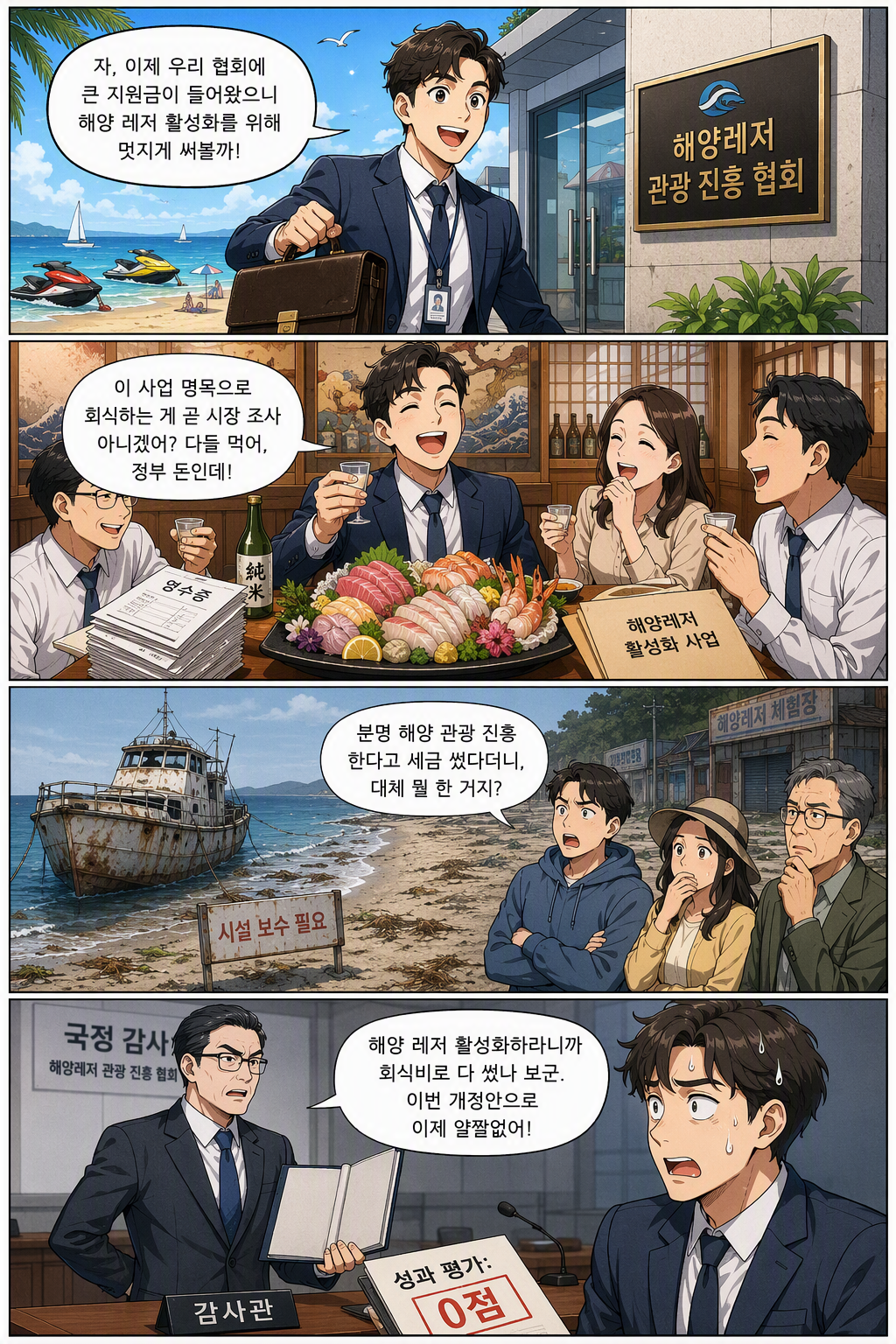 해양레저관광진흥법 일부개정법률안 웹툰 1