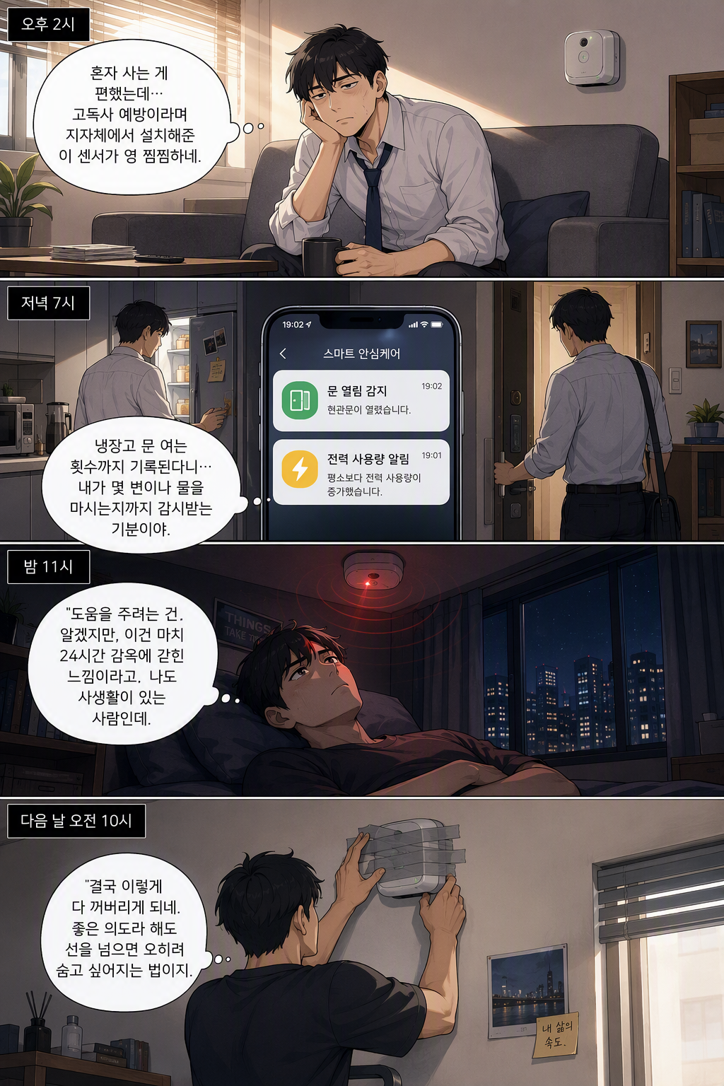고독사 예방 및 관리에 관한 법률 전부개정법률안 웹툰 1