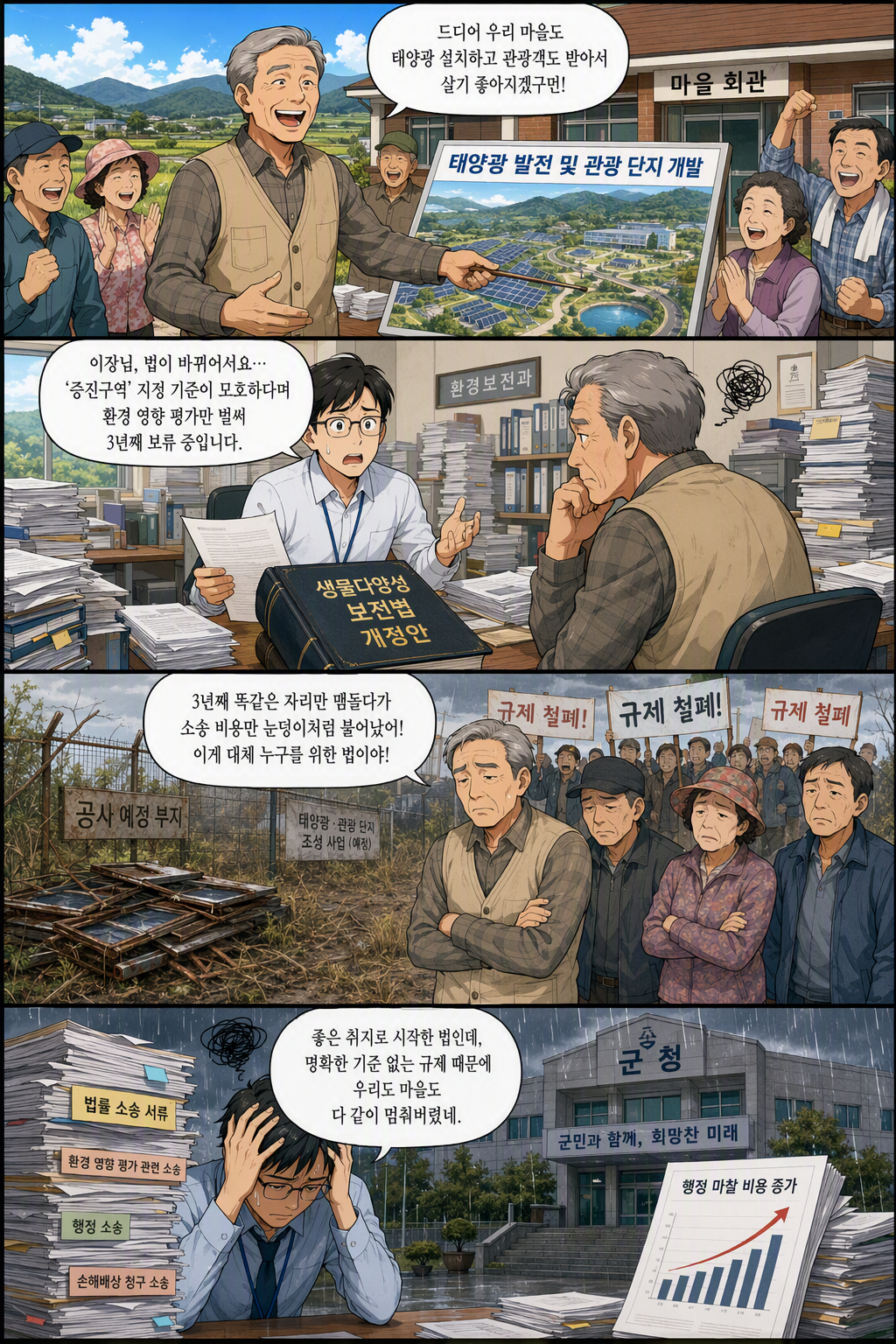 생물다양성 보전 및 이용에 관한 법률 일부개정법률안 웹툰 1