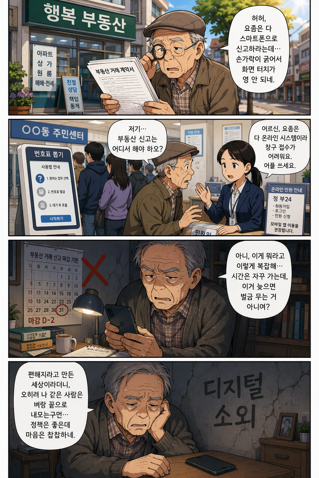 부동산 거래신고 등에 관한 법률 일부개정법률안 웹툰 1