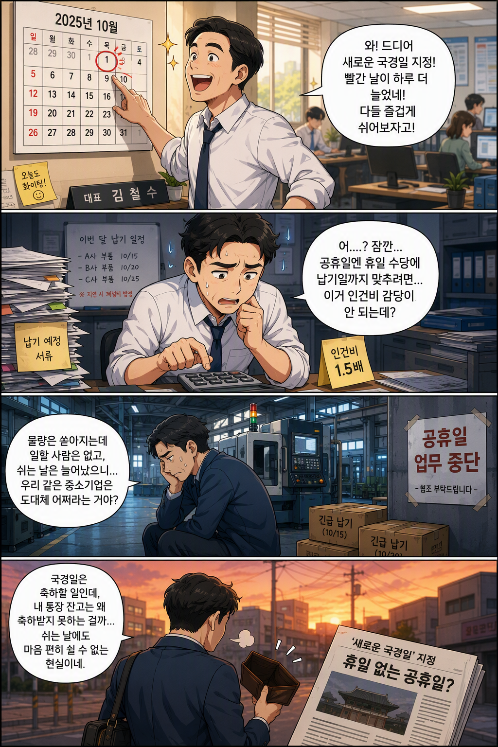 국경일에 관한 법률 일부개정법률안 웹툰 1