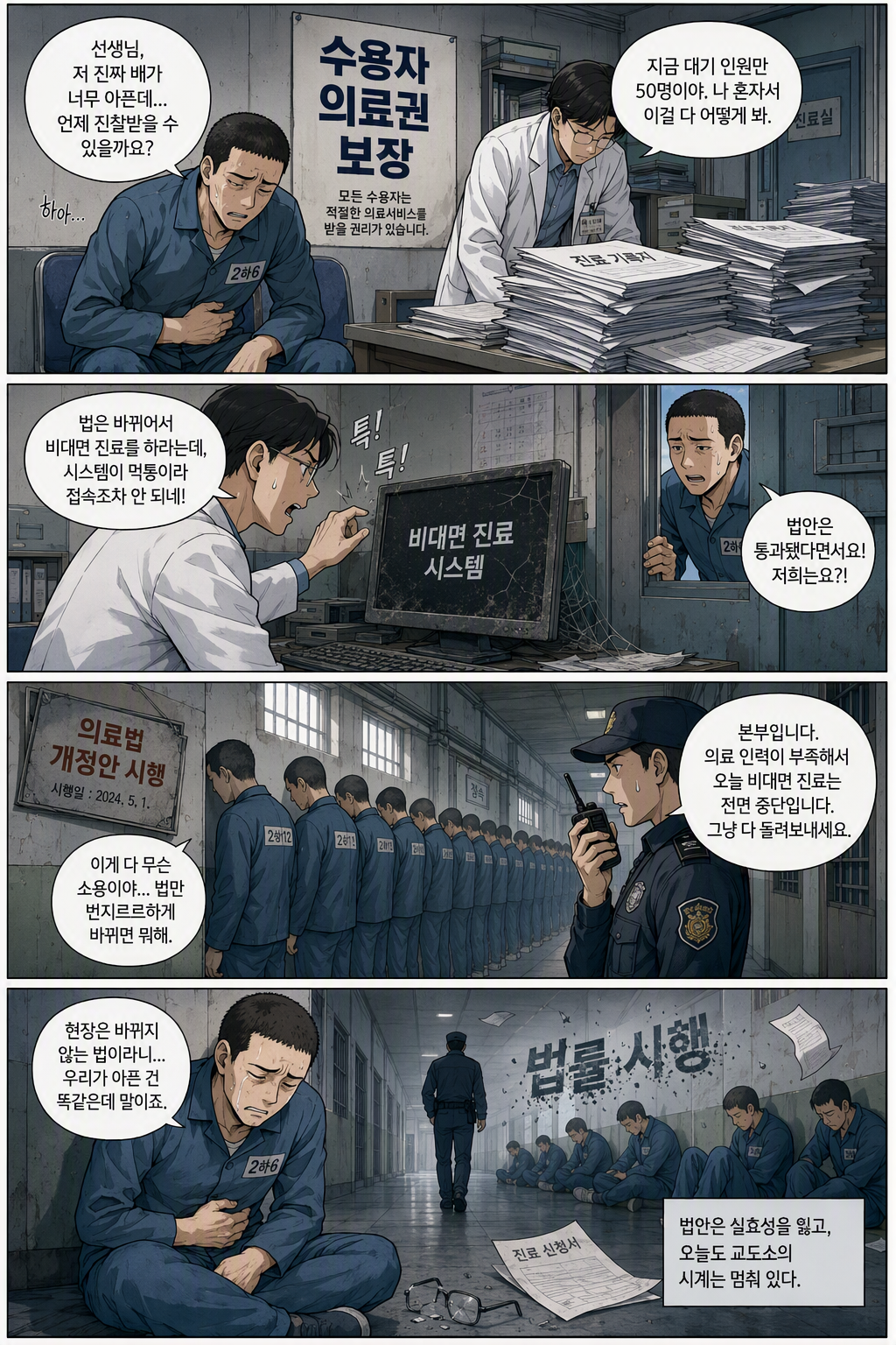 형의 집행 및 수용자의 처우에 관한 법률 일부개정법률안 웹툰 1