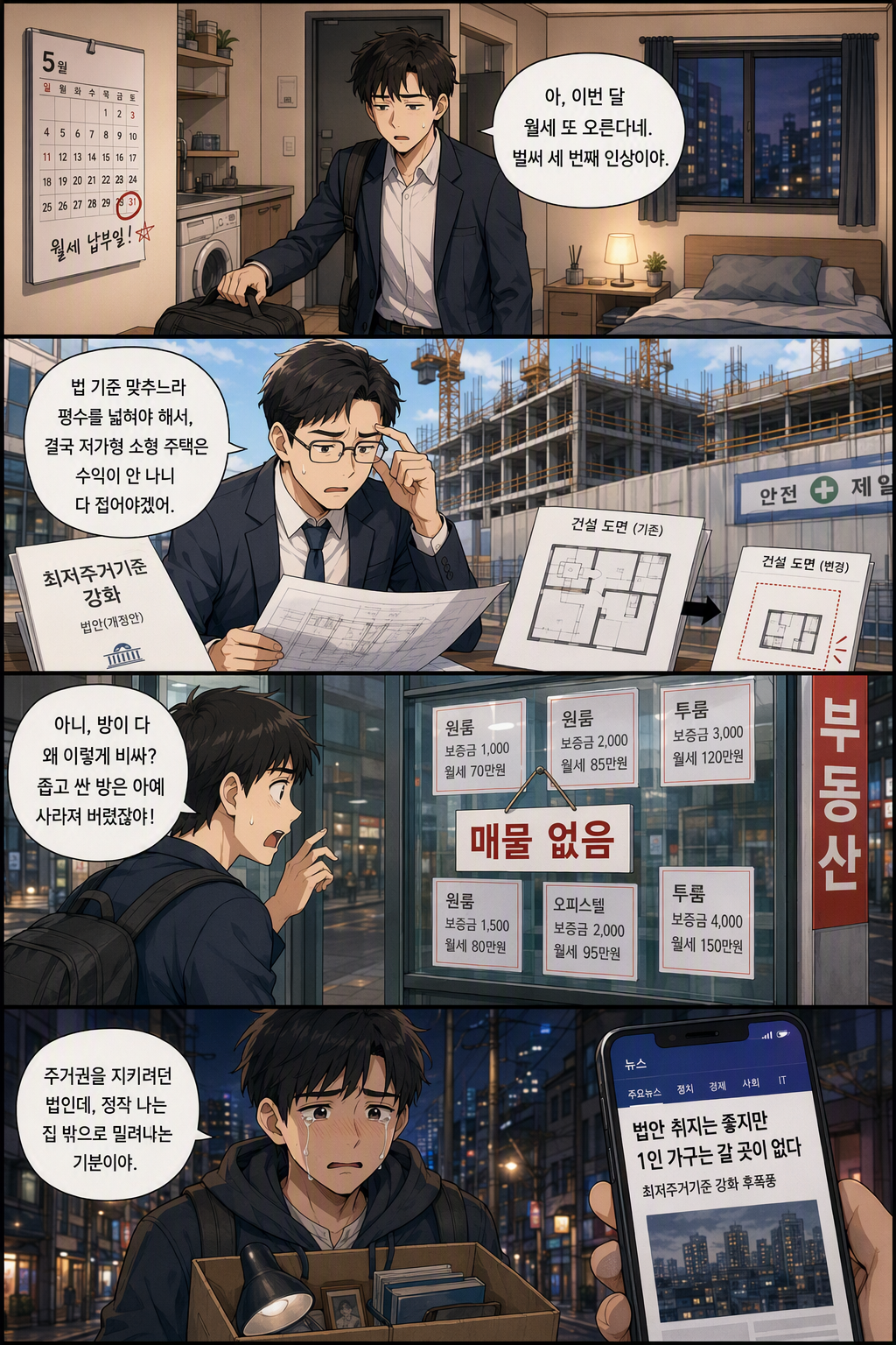 주거기본법 일부개정법률안 웹툰 1
