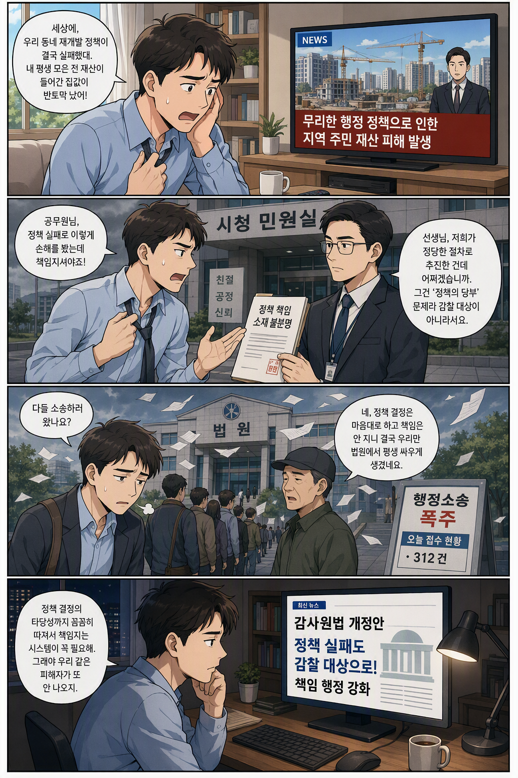 감사원법 일부개정법률안 웹툰 1
