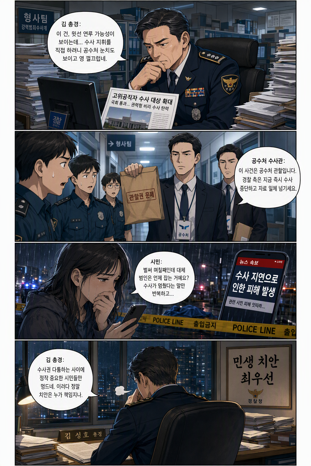 고위공직자범죄수사처 설치 및 운영에 관한 법률 일부개정법률안 웹툰 1