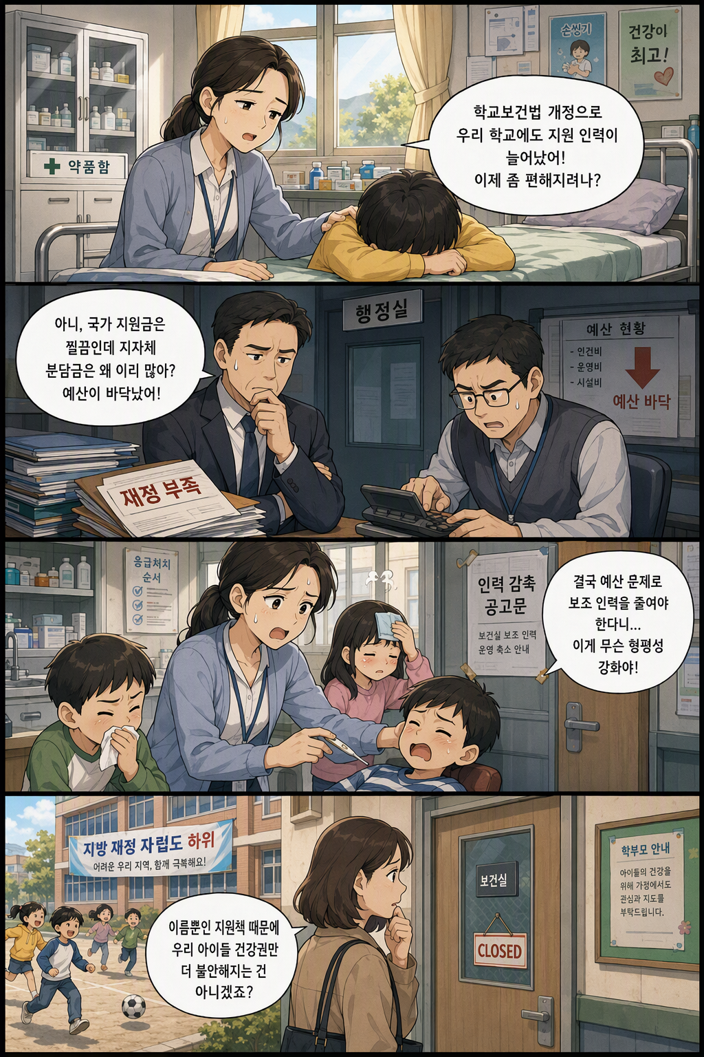 학교보건법 일부개정법률안 웹툰 1