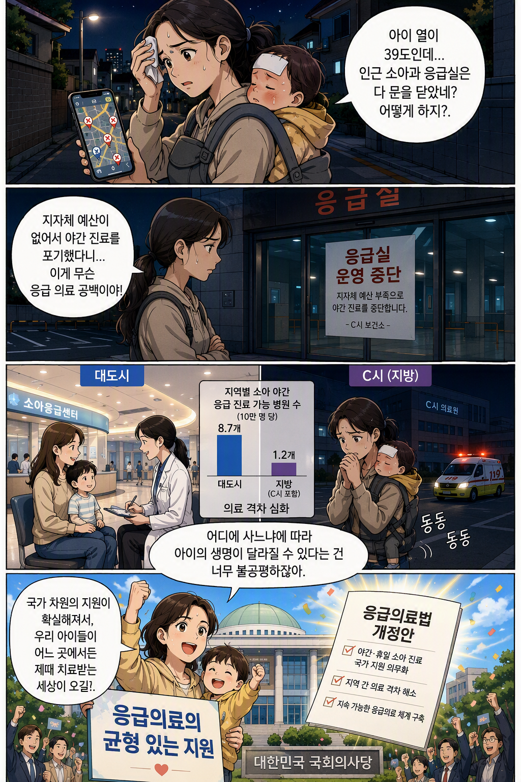 응급의료에 관한 법률 일부개정법률안 웹툰 1
