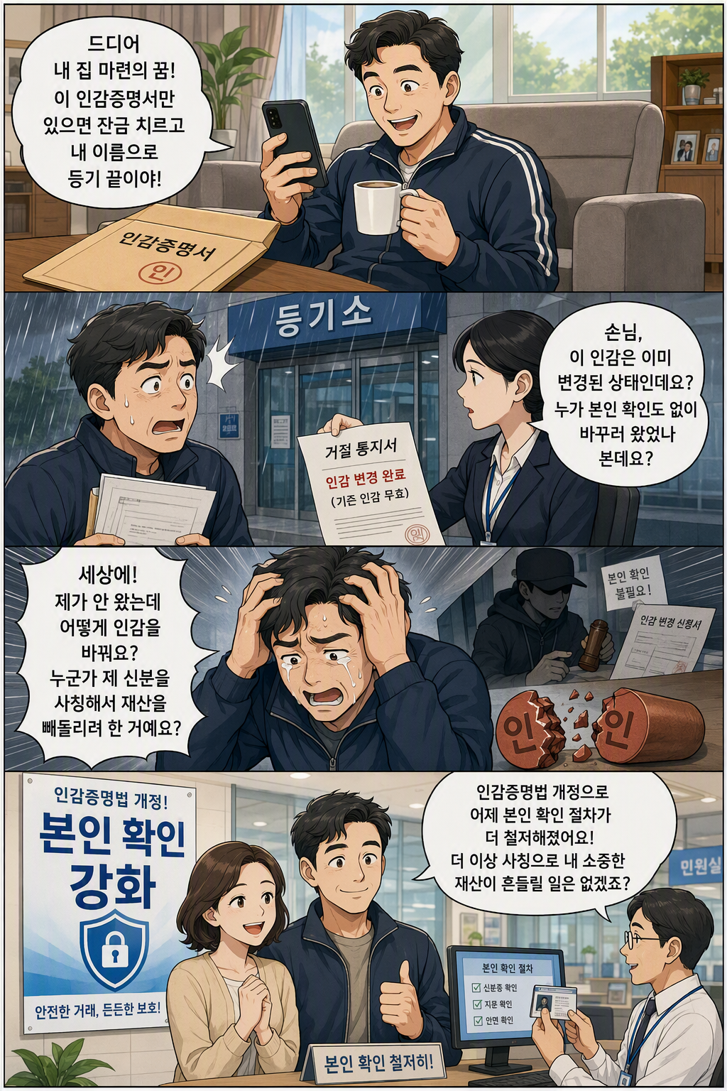 인감증명법 일부개정법률안 웹툰 1