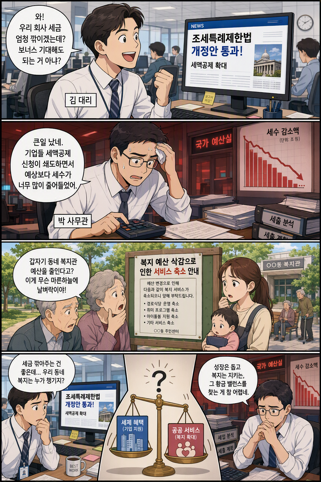 조세특례제한법 일부개정법률안 웹툰 1