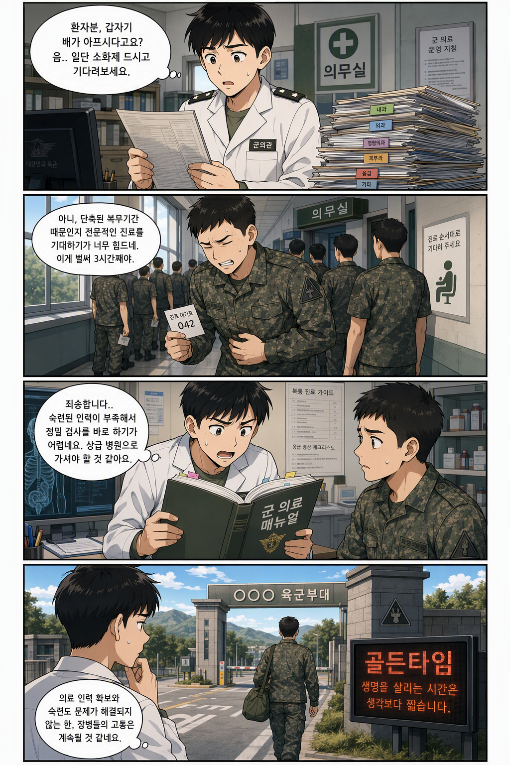 군인사법 일부개정법률안 웹툰 1