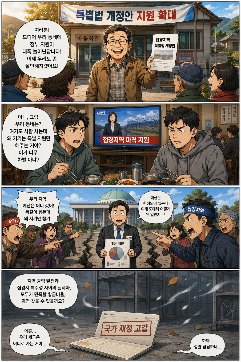 접경지역 지원 특별법 일부개정법률안 웹툰 1