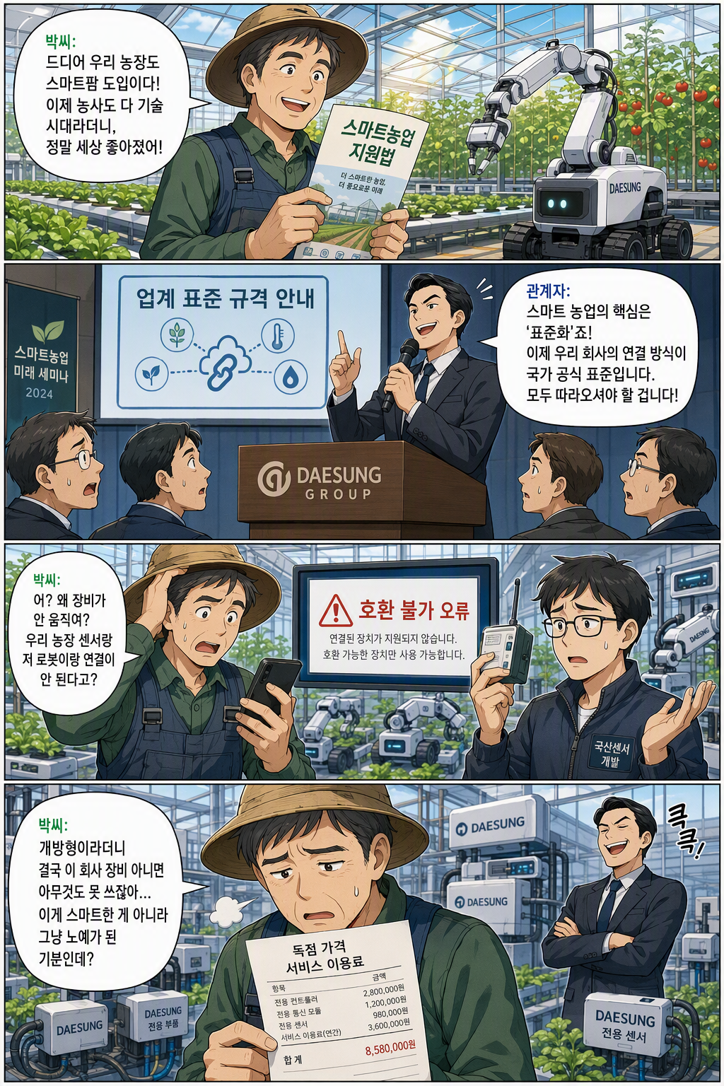 스마트농업 육성 및 지원에 관한 법률 일부개정법률안 웹툰 1