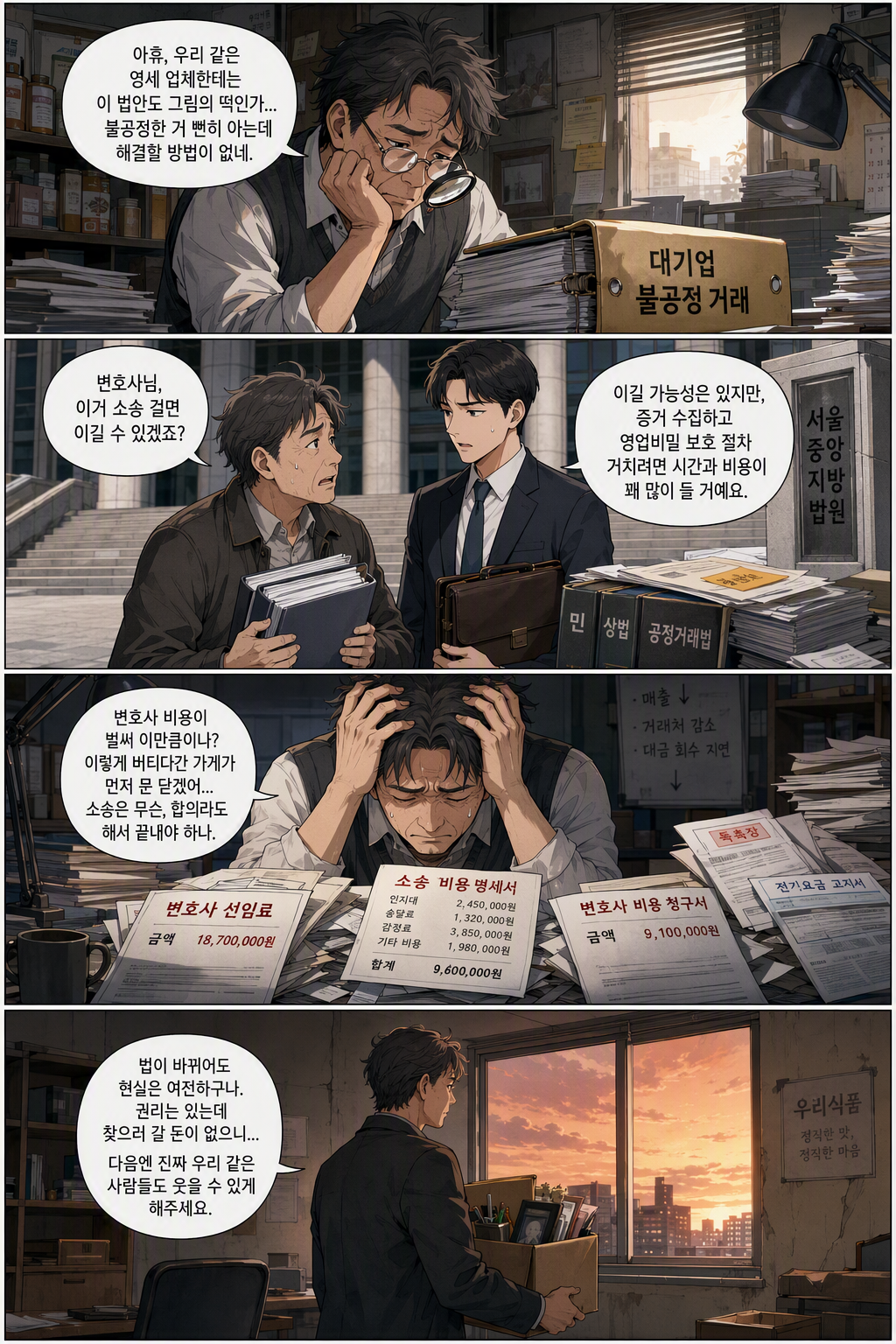 대규모유통업에서의 거래 공정화에 관한 법률 일부개정법률안 웹툰 1