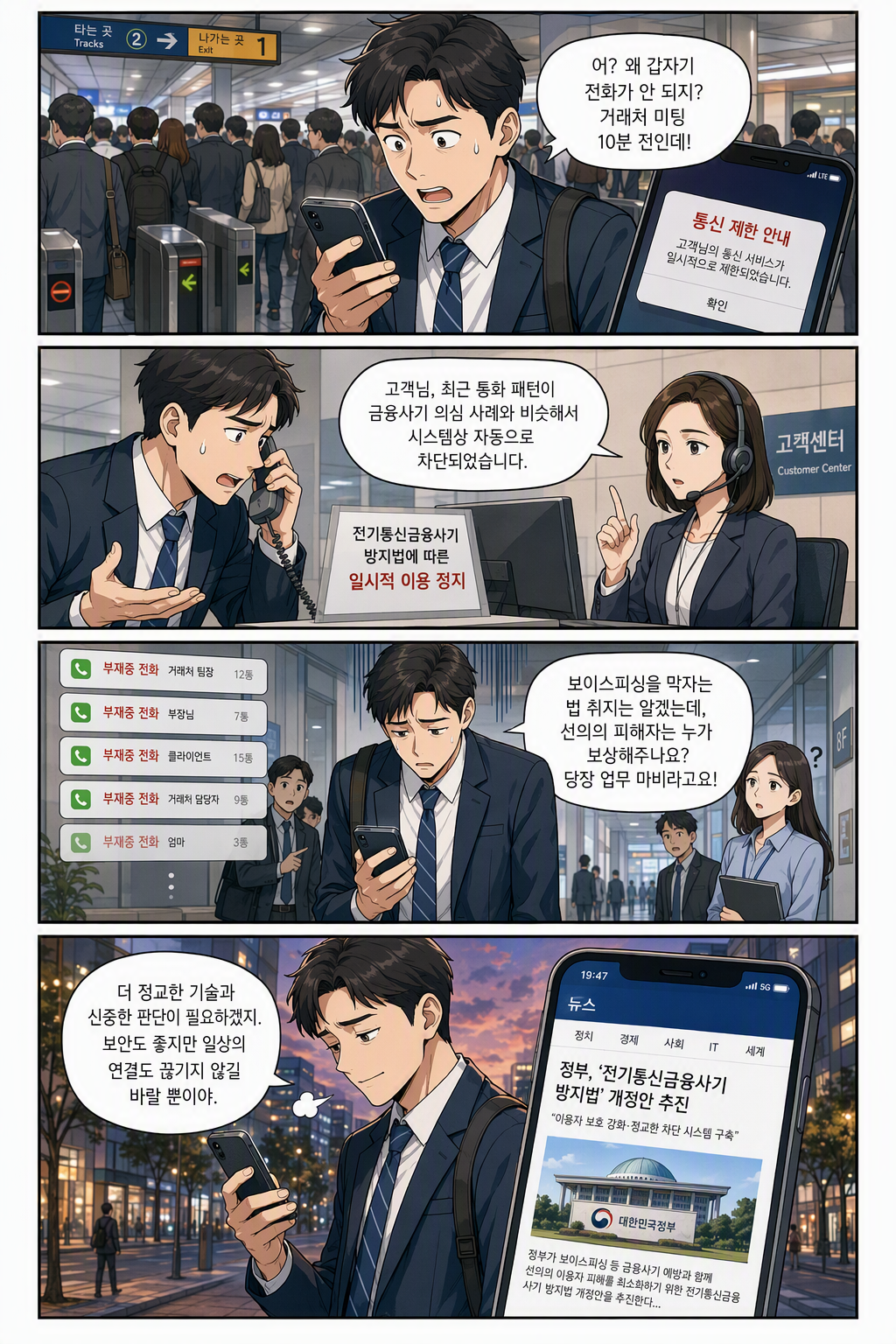 전기통신금융사기 피해 방지 및 피해금 환급에 관한 특별법 일부개정법률안 웹툰 1