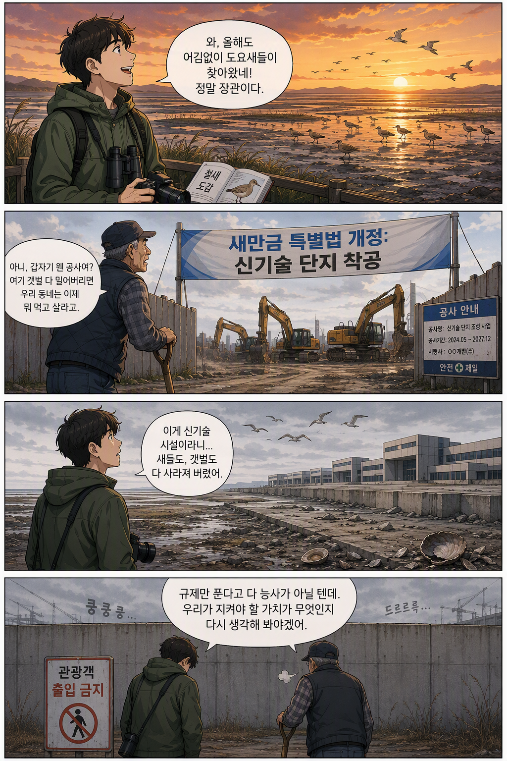 새만금사업 추진 및 지원에 관한 특별법 일부개정법률안 웹툰 1
