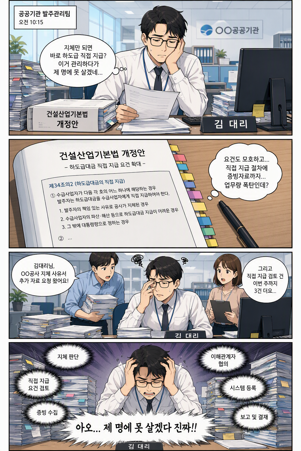 건설산업기본법 일부개정법률안 웹툰 1