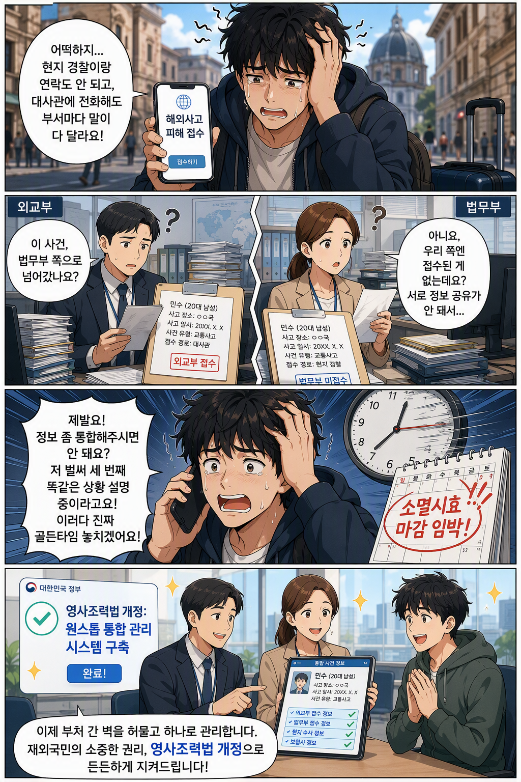 재외국민보호를 위한 영사조력법 일부개정법률안 웹툰 1