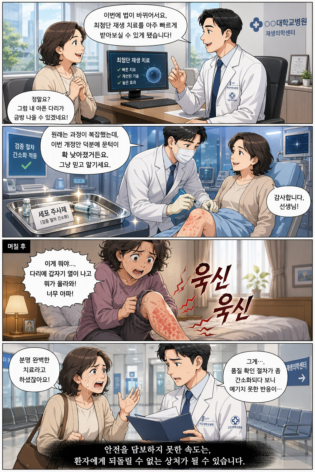 첨단재생의료 및 첨단바이오의약품 안전 및 지원에 관한 법률 일부개정법률안 웹툰 1