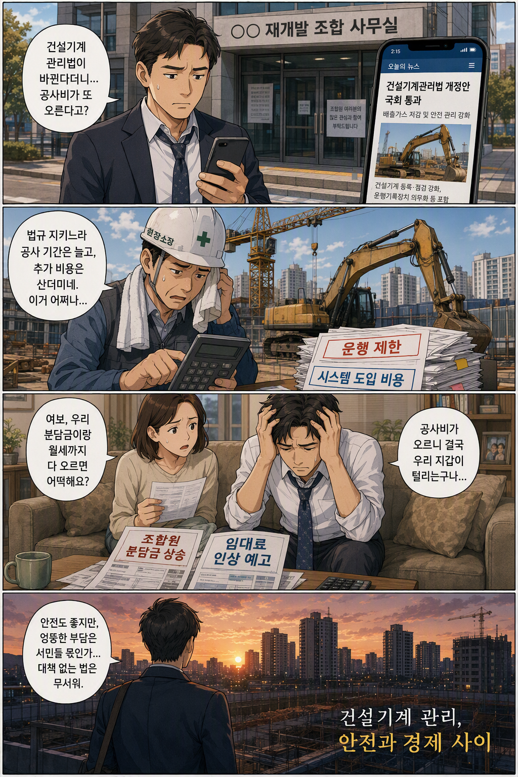 건설기계관리법 일부개정법률안 웹툰 1